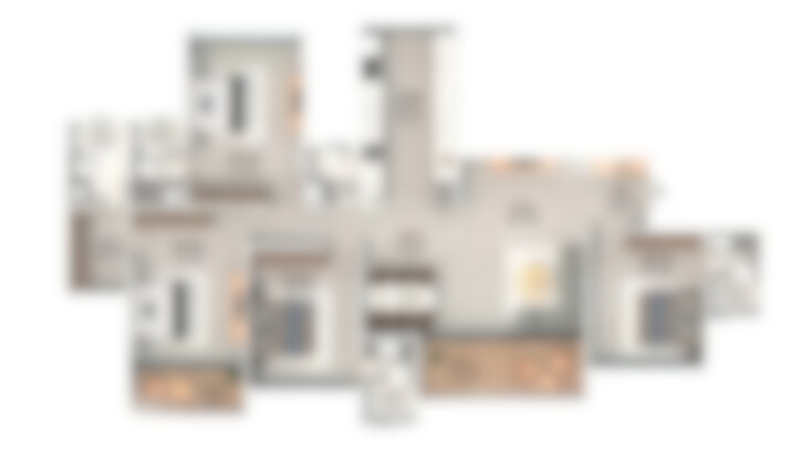 Majestique Twilight 4 BHK Floor Plan
